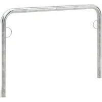 WSM Fietsenrek , 2-zijdig, voor banden tot B 55 mm, B 1250 x D 48 x H 800 mm, staal gegalvaniseerd, om in te betonneren