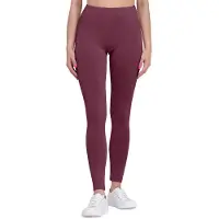 Bellivalini BLV-BLV50-147-LE Dames Leggings - Sport - Vrijetijdsbroek - Lang - Viscose - Sporbroek - Yogabroek - Wijnrood - S