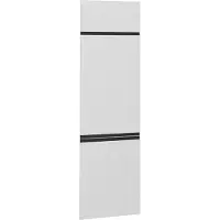 Vicco R-Line Keukenfront – 59.6 x 196 cm meubelfront voor de koelkastombouwkast Wit