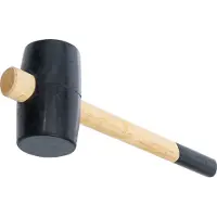Kraftmann Gummihammer Kopf-Ø 64 mm 600 g