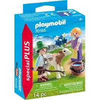 Playmobil Kinderen met kalf - 70155