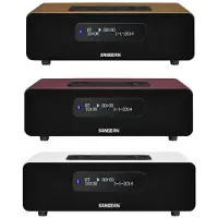 Sangean DDR-36 BT Radio DAB+, VHF (FM) AUX Wekfunctie Rood