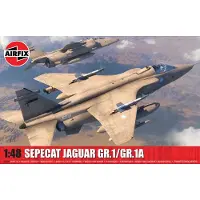 Airfix Modelbouwpakket Auto - 11010 Sepecat Jaguar - GR.1/GR.1A - Straaljager Plastic - 1:48 - Modelbouw