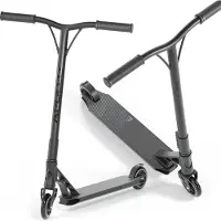 3 S Stunt Scooter Stuntstep Genesis Pro X - Zwart