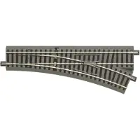 Roco H0 GeoLine (met ballastbed) 61141 Wissel, Rechts 200 mm 1 stuk(s)
