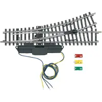 Märklin H0 K-rails (zonder ballastbed) 2262 Wissel, Links 168.9 mm 2 stuk(s)
