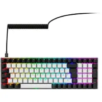 Sharkoon SGK50 S2 wit Gateron Geel NL (NL, Bedraad, Draadloze), Toetsenbord, Wit