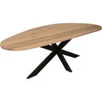Starfurn Eettafel Cloud organisch 180 cm eiken - naturel