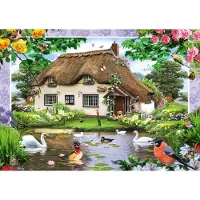 Schmidt - Legpuzzel - Romantisch landhuis - 500 stukjes - Kinderen - vanaf 10 jaar
