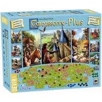 Devir bordspel CARCASSONNE + BASISUITBREIDING & 11 UITBREIDINGEN