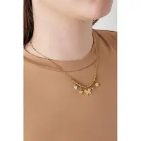 Yehwang Goudlief Butterfly Bliss ketting - Roestvrij staal - Verkleurt niet