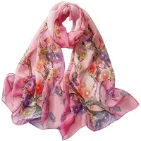 Unyqoos Elegante en Veelzijdige Chiffon Sjaal voor Dames - Perfect voor Alle Seizoenen en Gelegenheden