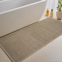 Unyqoos Antislip waterabsorberende badmat voor badkamer, ultradun en wasbaar