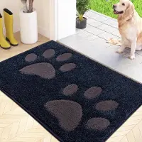 Unyqoos Wasbare Absorberende Deurmat voor Binnengebruik, Antislip, Ideaal voor Entree en Natte Poten