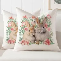 Unyqoos Kleurrijke Lente Kussenslopen Set voor Pasen en Voorjaarsthema Decoratie