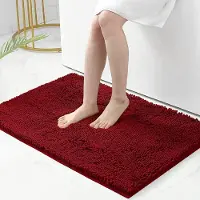 Unyqoos Absorberende en zachte badmat met antislip voor badkamercomfort