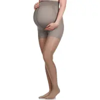 Merry Style MS-GB-109 Dames Panty - Zwangerschapspanty - 40 DEN - Polyamide - Grafiet - S