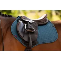 LeMieux Zadeldek Essence Close Contact Square Springen Turquoise