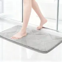 Unyqoos Zachte en absorberende antislip badmat voor badkamer en woonkamer