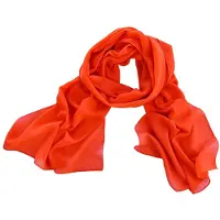 Unyqoos Dames Sjaal in Tijdloos Elegante Stijl van Luchtig Chiffon voor Ieder Seizoen