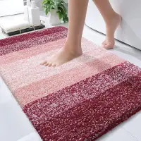 Unyqoos Extra zachte en absorberende badmat met antislip achterkant voor badkamer