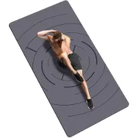 Unyqoos Yogamat Extra Breed en Lang met Antislip en Hoge Demping voor Diverse Sporten