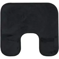 Unyqoos Zachte antislip toiletmat met uitsparing voor staand toilet 50x45 cm