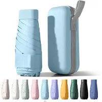 Unyqoos Compacte en windbestendige mini paraplu met UV-bescherming voor onderweg