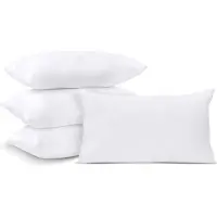 Unyqoos Comfortabele Set van Vier Luxe Kussenvullingen voor Optimaal Wooncomfort, Ideaal voor Bank en Slaapkamer
