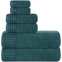 Unyqoos Zachte Luxe Katoenen Handdoekenset voor Comfortabele Badervaring