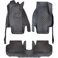Happiq Vloermatten – Voor 5 zetel auto’s – Voet Pads – Zwart – 127 cm x 51 cm