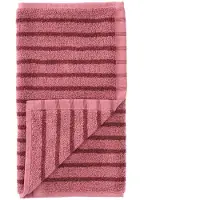 Scandi Living Drift handdoek 30x50 cm. Roze-rood