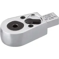 Hazet Omschakelratels voor bits 6408-1 · 9 x 12 mm insteekvierkant massief · 5/16 inch (8 mm) zeskant hol · Lengte: 61 mm