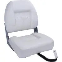 BREG Low Back Bootstoel - Compacte Bootstoel - Lage Rugleuning - Wit