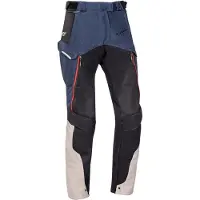 Ixon Eddas PT L Grege Marineblauw Zwart Dames Textiele Motorbroek Maat S