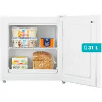 Tomado TFM4402W - Mini vriezer - Vrijstaand - Barmodel - 31 liter - Wit