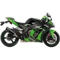 Leovince Factory S Kawasaki 14143s Carbon Niet Gehomologeerde Slip-on Uitlaatdemper