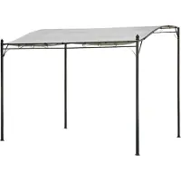 Happy Garden Wandpergola 3 × 2,5m NICE beige
