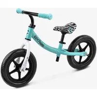Cariboo - CLASSIC - Loopfiets voor kinderen - Verstelbaar Stuur - Verstelbaar Zadel - Licht - Blau