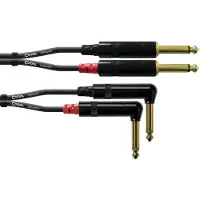 Cordial CFU 6 PR Dubbel jack kabel 6 m - Audio kabel