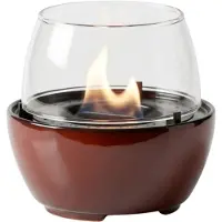 Tenderflame Tulip 14 Tafelhaard - Reactive Porcelain - Amber - Sfeerhaard Binnen - Tenderfuel - Bio-Ethanol Alternatief - Rookvrij, veilig, schoon en geurarm