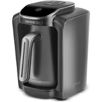 Karaca Hatir Neo Turkse Koffiemachine met Melk – Space Grey – 1-5 Kopjes – Automatisch – Elektrische Cezve – Kozde Functie – Overkookbeveiliging