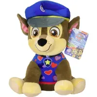 Paw Patrol Chase - Pluche Knuffel 28 cm - Speelgoed Knuffels voor Kinderen Jongens Meisjes - Hond Puppy Dog Plush Toy
