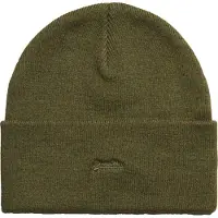 Superdry Classic Vintage Beanie Khaki Grootte: 1SIZE
