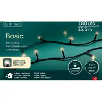 Kaemingk Led basic l1350cm - zwart/warm wit