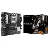 Biostar MB A620MP-E Pro, moederbord, A620, AM5, mATX, AMD - AMD-socket AM5 (Ryzen Zen4)
