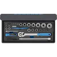 Gedore Bagageband van 2m, 5cm breed - 4700EURDBLU