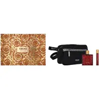 Versace Eros Flame Giftset EDP 100ML + EDP 10ML + Black Trousse