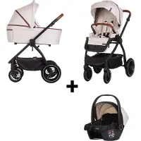 Chipolino Kinderwagen Prestige 3-in-1 Biscotta
