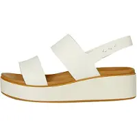 Crocs Sandalen "Brooklyn" met bandjes, uitgevoerd in een matte, omsluitende stijl, met een lage sleehak